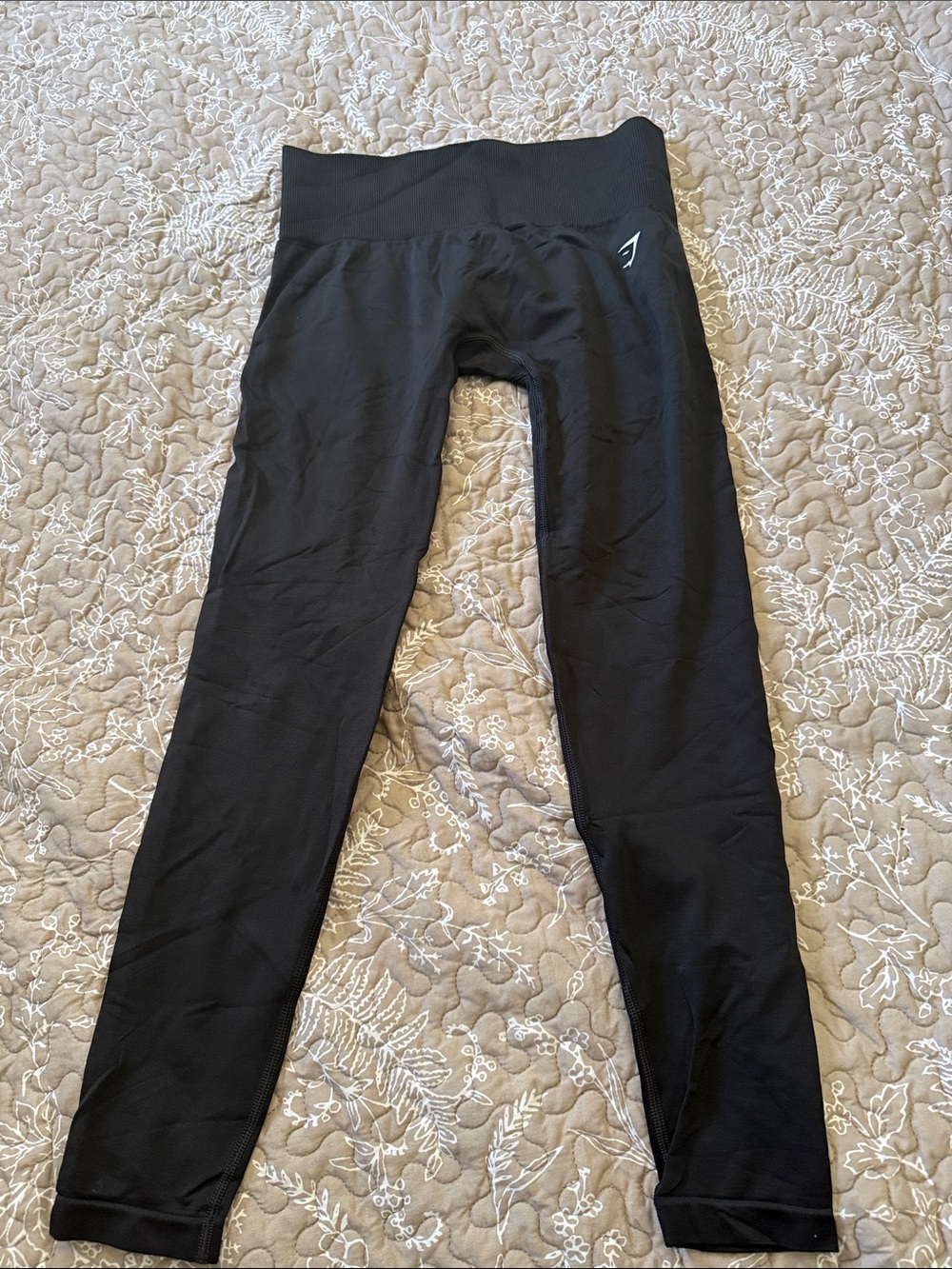 Gymshark Kids Black Full-Length Leggings